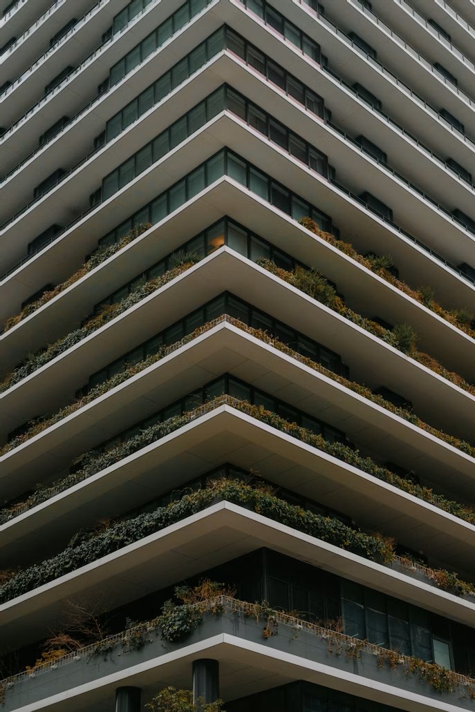 Clădire cu balcoane